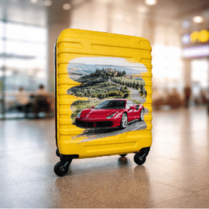 druk na walizce Wrocław – personalizowana walizka z nadrukiem UV